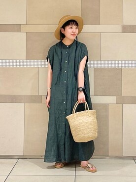 キザキ　アケミさん（レディース・148cm）の春コーディネート