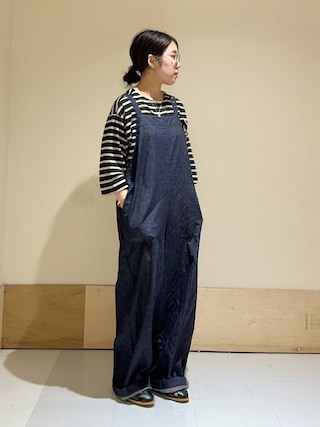 かぐれ（カグレ）の「ライトデニムサロペット（サロペット