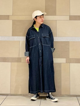 キザキ　アケミさん（レディース・148cm）の春コーディネート