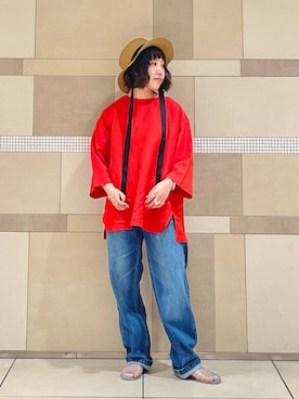 キザキ　アケミさん（レディース・148cm）の夏コーディネート