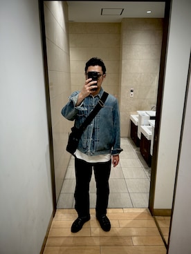 「アイテム（ジャケット/アウター）」を使った、KAZU-KUNさん（メンズ・180cm・30代）の秋コーディネート