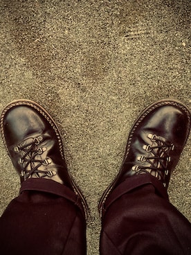 「CEBO（セボ）のアイテム」を使った、sohmさん（メンズ・174cm）の冬コーディネート