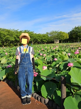 yoshiさん（レディース・158cm）の夏コーディネート