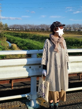 yoshiさん（レディース・158cm）の秋コーディネート