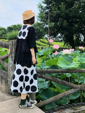 ユニクロ ユニクロ の Marimekkoグラフィックワンピース ノースリーブ ワンピース Wear