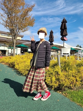 「FRAPBOIS」｜「アイテム（ダウンジャケット/コート）」を使った、yoshiさん（レディース・158cm）の冬コーディネート