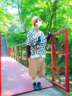 yoshiさん（レディース・158cm）の夏コーディネート