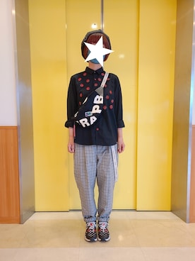 「FRAPBOIS」｜「アイテム（キャスケット）」を使った、yoshiさん（レディース・158cm）の春コーディネート