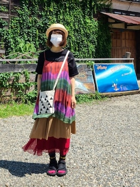 yoshiさん（レディース・158cm）の夏コーディネート