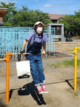 yoshiさん（レディース・158cm）の夏コーディネート