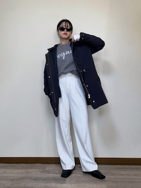 「ikka（イッカ）のアイテム」を使った、Miiさん（レディース・159cm）の冬コーディネート