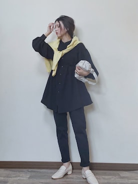 「slowmelly」｜Miiさん（レディース・159cm）の春コーディネート