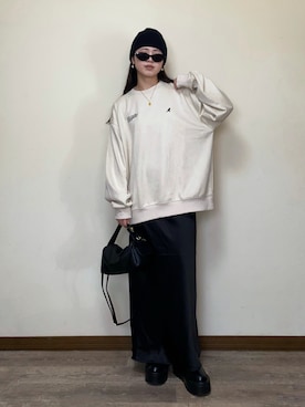 「LEPSIM（レプシィム）のアイテム」を使った、Miiさん（レディース・159cm）の秋コーディネート