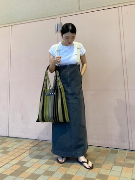 「IPANEMA（イパネマ）のアイテム」を使った、Miiさん（レディース・159cm）の夏コーディネート