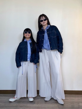 「ikka（イッカ）のアイテム」を使った、Miiさん（レディース・159cm）の春コーディネート