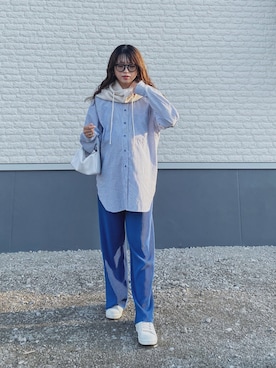 「L.H.P（エルエイチピー）のアイテム（バッグ）」を使った、Miiさん（レディース・159cm）の秋コーディネート