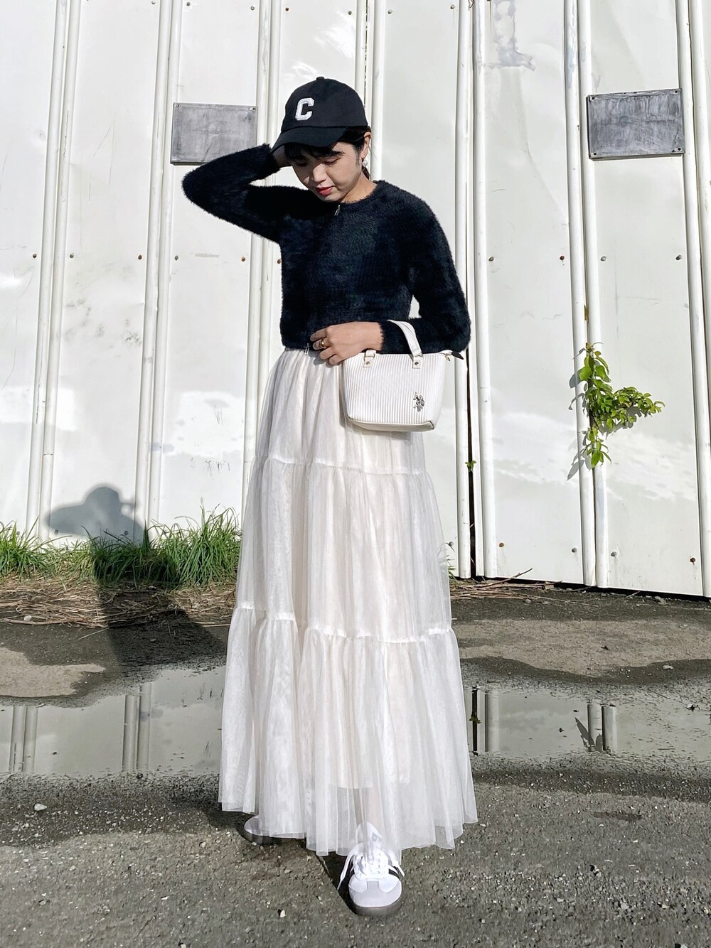shopnikoniko（ショップニコニコ）の「シャギーニット