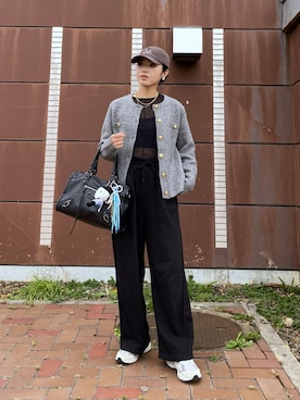 「アイテム（財布/小物）」を使った、Miiさん（レディース・159cm）の秋コーディネート