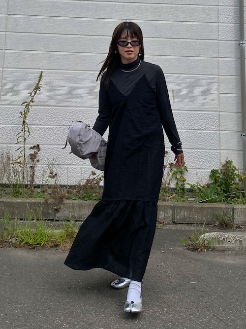 バックリボンキャミソールワンピース（ワンピース）｜titivate