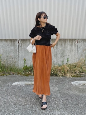 「L.H.P（エルエイチピー）のアイテム（アクセサリー）」を使った、Miiさん（レディース・159cm）の夏コーディネート