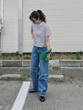 「NO Monday（ノーマンデー）のアイテム」を使った、Miiさん（レディース・159cm）の春コーディネート