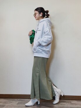 「CACCA（カッカ）のアイテム」を使った、Miiさん（レディース・159cm）の冬コーディネート