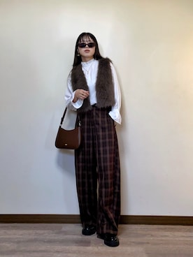 「aquagarage（アクアガレージ）のアイテム」を使った、Miiさん（レディース・159cm）の秋コーディネート