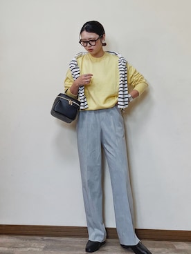 「NO Monday（ノーマンデー）のアイテム」を使った、Miiさん（レディース・159cm）の冬コーディネート