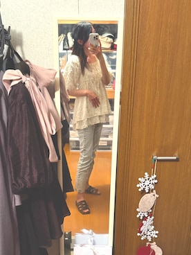 「LADYMADE（レディメイド）のアイテム」を使った、くろねこさん（レディース・162cm）の夏コーディネート