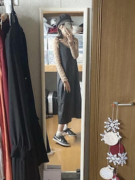 くろねこさん（レディース・162cm）の春コーディネート