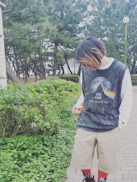 しょさん（メンズ・171cm）の夏コーディネート