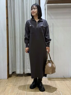 caoriさん（レディース・154cm）の冬コーディネート