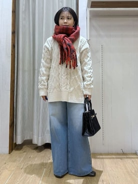 caoriさん（レディース・154cm）の冬コーディネート