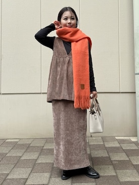 caoriさん(レディース・154cm)の冬コーディネート