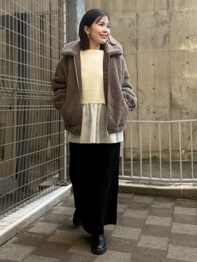 caoriさん(レディース・154cm)の冬コーディネート