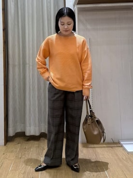 caoriさん（レディース・154cm）の冬コーディネート