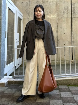caoriさん(レディース・154cm)の秋コーディネート