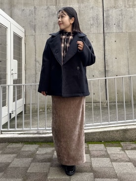 caoriさん（レディース・154cm）の冬コーディネート