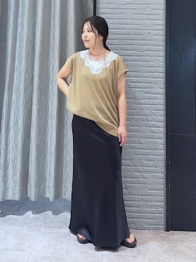 caoriさん（レディース・154cm）の夏コーディネート