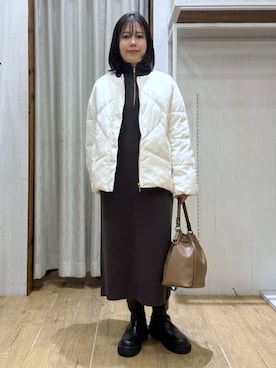 caoriさん（レディース・154cm）の冬コーディネート