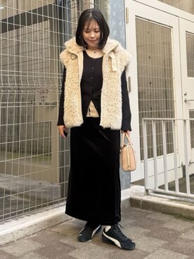 caoriさん（レディース・154cm）の冬コーディネート