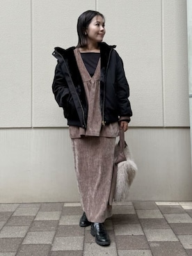 caoriさん(レディース・154cm)の冬コーディネート