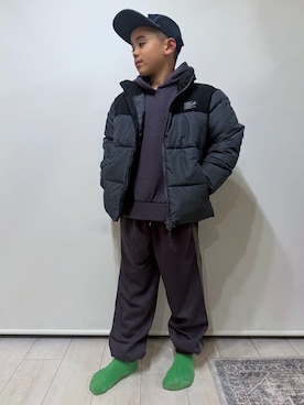 caoriさん(キッズ・128cm)の冬コーディネート