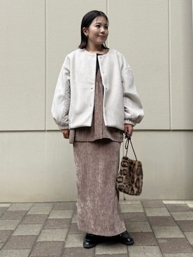 caoriさん（レディース・154cm）の冬コーディネート