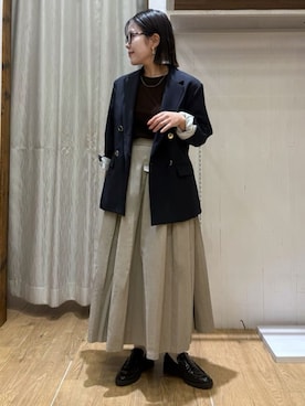 caoriさん（レディース・154cm）の秋コーディネート