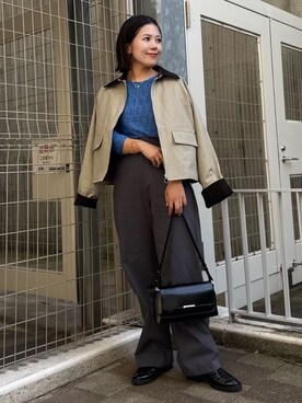 caoriさん（レディース・154cm）の秋コーディネート