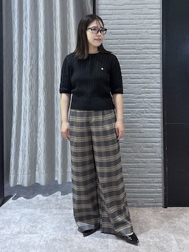 「POLO BCS（ポロ ビーシーエス）のアイテム」を使った、caoriさん（レディース・154cm）の秋コーディネート