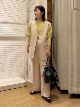 caoriさん（レディース・154cm）の春コーディネート
