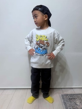 caoriさん（キッズ・100cm）の冬コーディネート