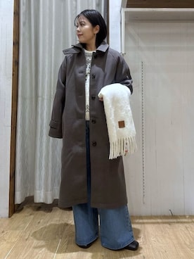 caoriさん（レディース・154cm）の冬コーディネート